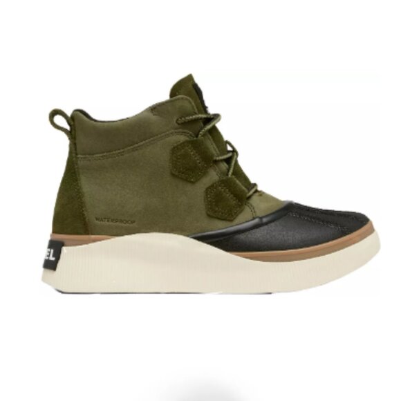 Sorel Shoes - SOREL Women's Out N About IV Waterproof Boots - Utility Green/Black
